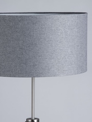 BHS Silver Pol Rise & Fall Tripod Floor Lamp - Image 2 of 4