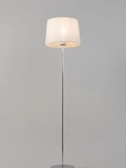 BHS Chrome Mira Stem Touch Floor Lamp - Image 2 of 4