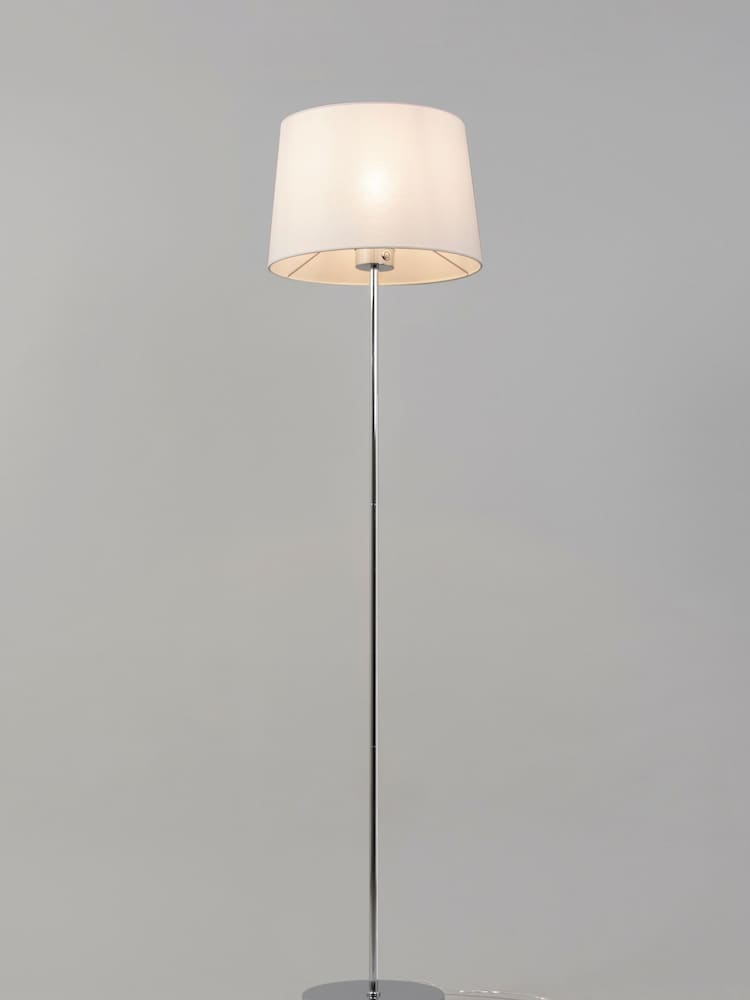 BHS Chrome Mira Stem Touch Floor Lamp - Image 2 of 4