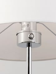 BHS Chrome Mira Stem Touch Floor Lamp - Image 3 of 4