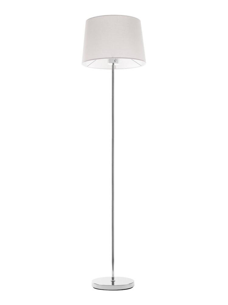BHS Chrome Mira Stem Touch Floor Lamp - Image 4 of 4 BHS Chrome Mira Stem Touch Floor Lamp - Image 4 of 4