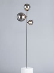 BHS Black Forella Floor Lamp - Image 2 of 4