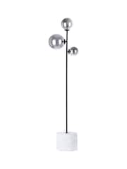 BHS Black Forella Floor Lamp - Image 4 of 4