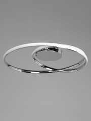 BHS Chrome Renzo LED Ceiling Light - Image 2 of 5
