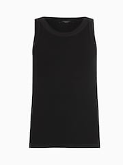 AllSaints Black Rina Tank Top - Image 7 of 7