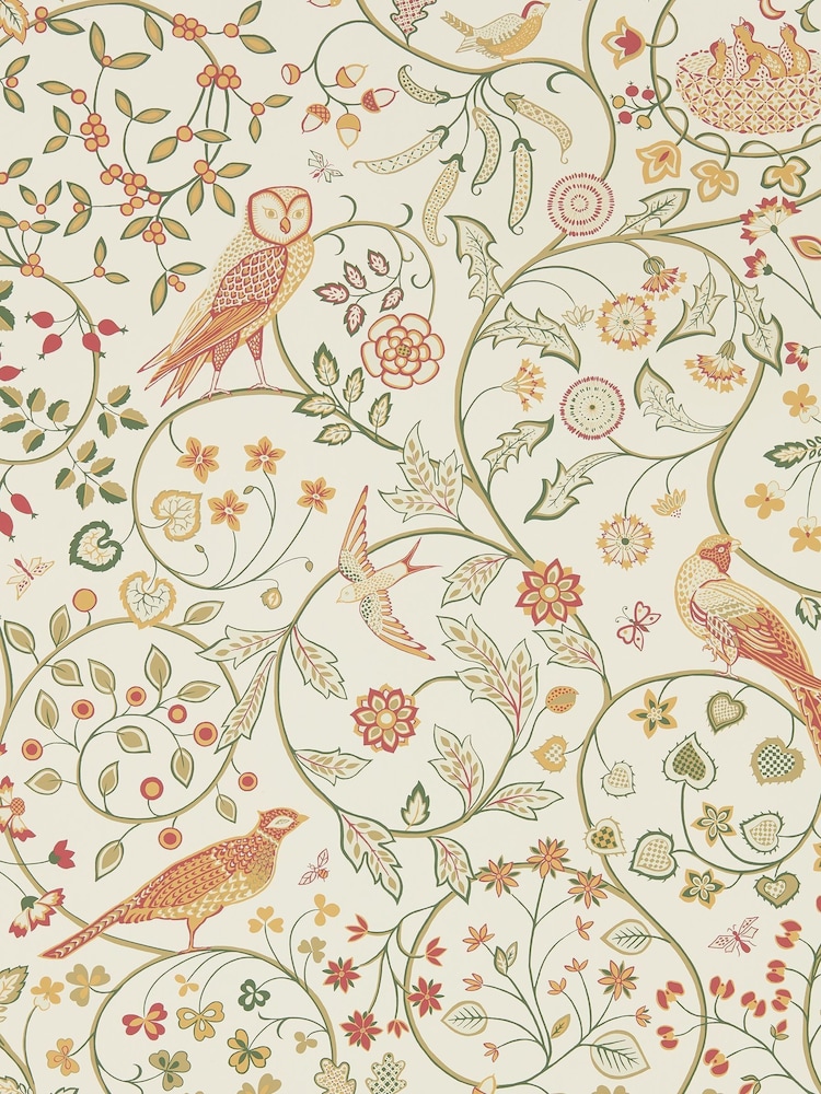 Morris & Co. Natural Newill 10.05M Wallpaper - Image 1 of 1 Morris & Co. Natural Newill 10.05M Wallpaper - Image 1 of 1