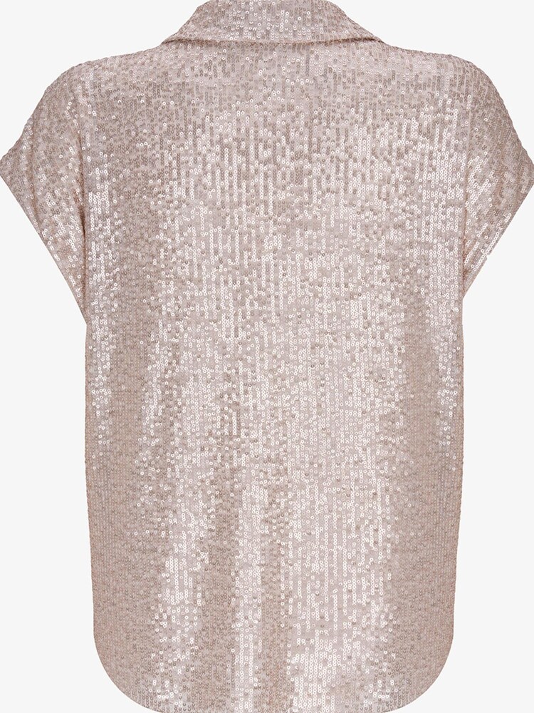 Mint Velvet White Sequin Shirt - Image 4 of 4