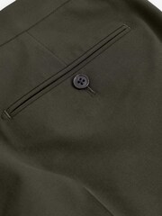 Olive Green Skinny Fit Motion Flex Suit: Trousers - Image 4 of 5