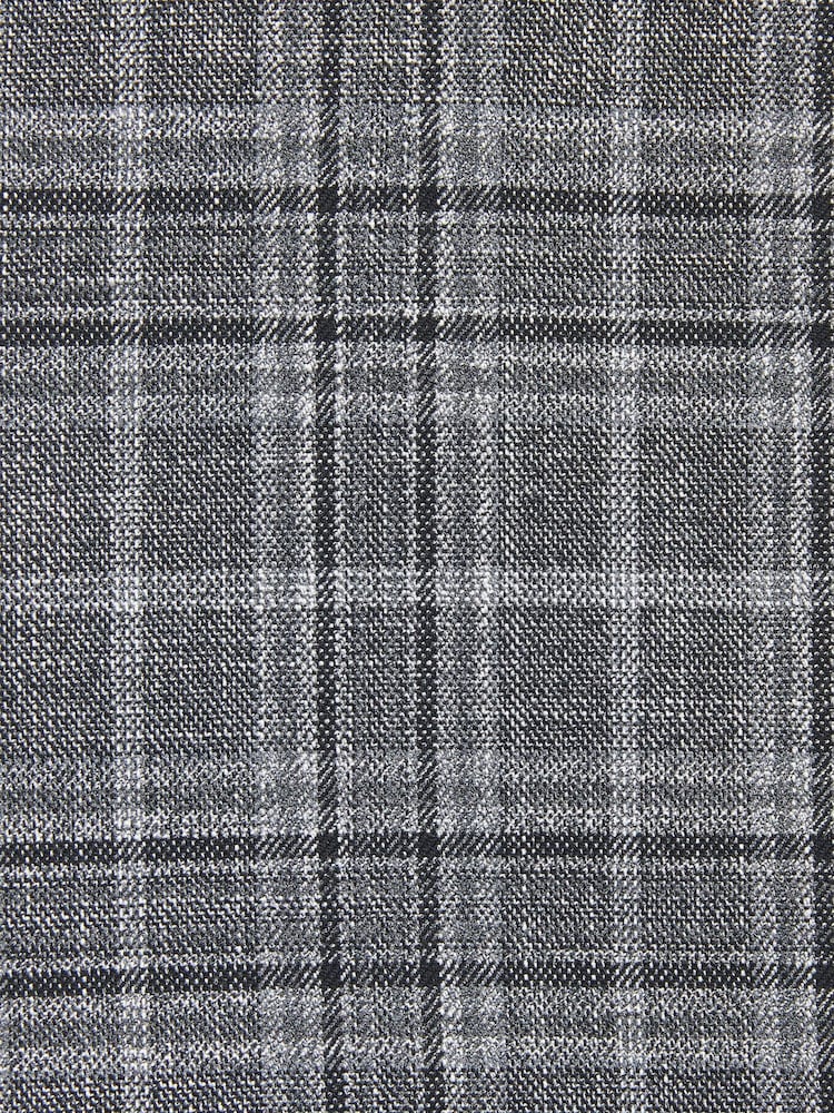 Grey Check Suit Waistcoat - Image 11 of 11