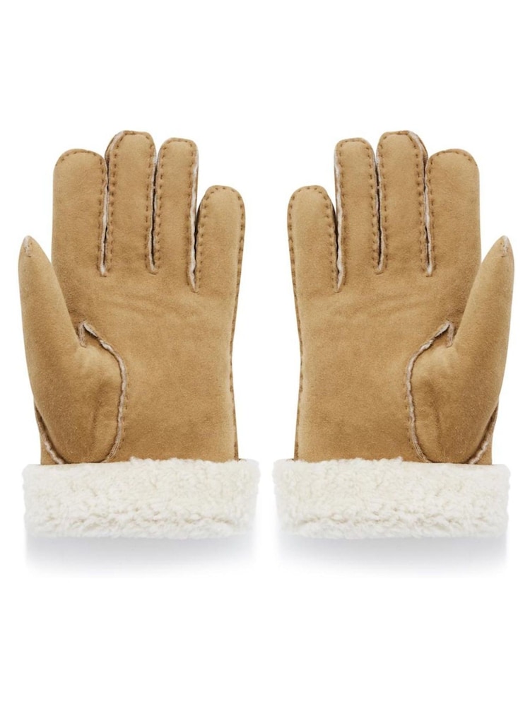 Celtic & Co. Natural Sheepskin Gloves - Image 1 of 4