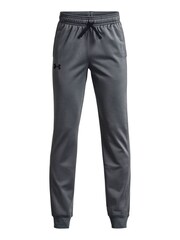 Under Armour Grey Youth Brawler 2.0 Tapered Joggers - Image 1 of 2