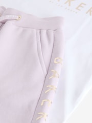 Baker by Ted Baker Lilac Purple Frilled T-Shirt and Short Set - Image 10 of 10