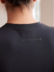 Black Active Sports Short Sleeved T-shirt - Image 6 of 8