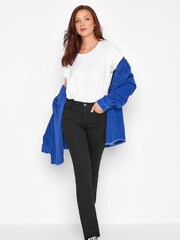 Long Tall Sally Black MIA Stretch Slim Leg Jeans - Image 2 of 4