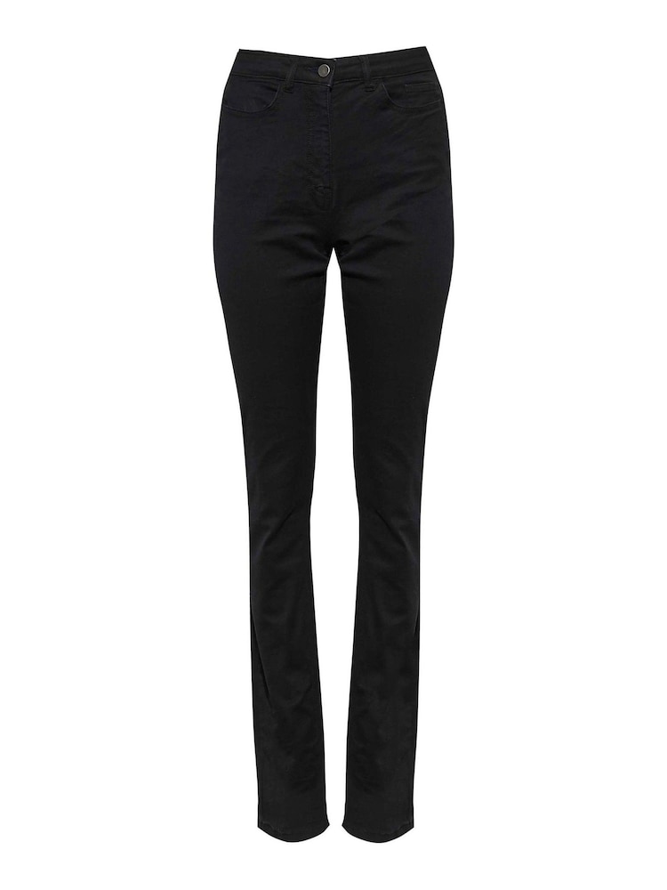 Long Tall Sally Black MIA Stretch Slim Leg Jeans - Image 4 of 4