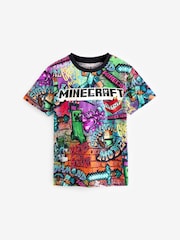 Graffiti Licensed Minecraft T-Shirt (3-16yrs) - Image 1 of 3