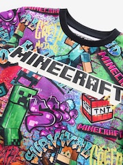 Graffiti Licensed Minecraft T-Shirt (3-16yrs) - Image 3 of 3