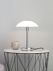 BHS Chrome Archie Touch Lamp - Image 1 of 4