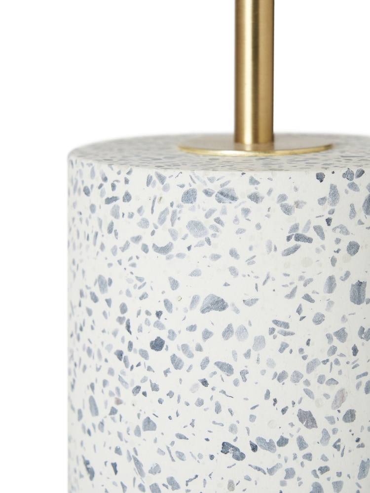 BHS White Forella Terrazzo Table Lamp - Image 7 of 7