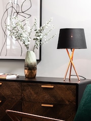 BHS Copper Drey Table Lamp - Image 1 of 5