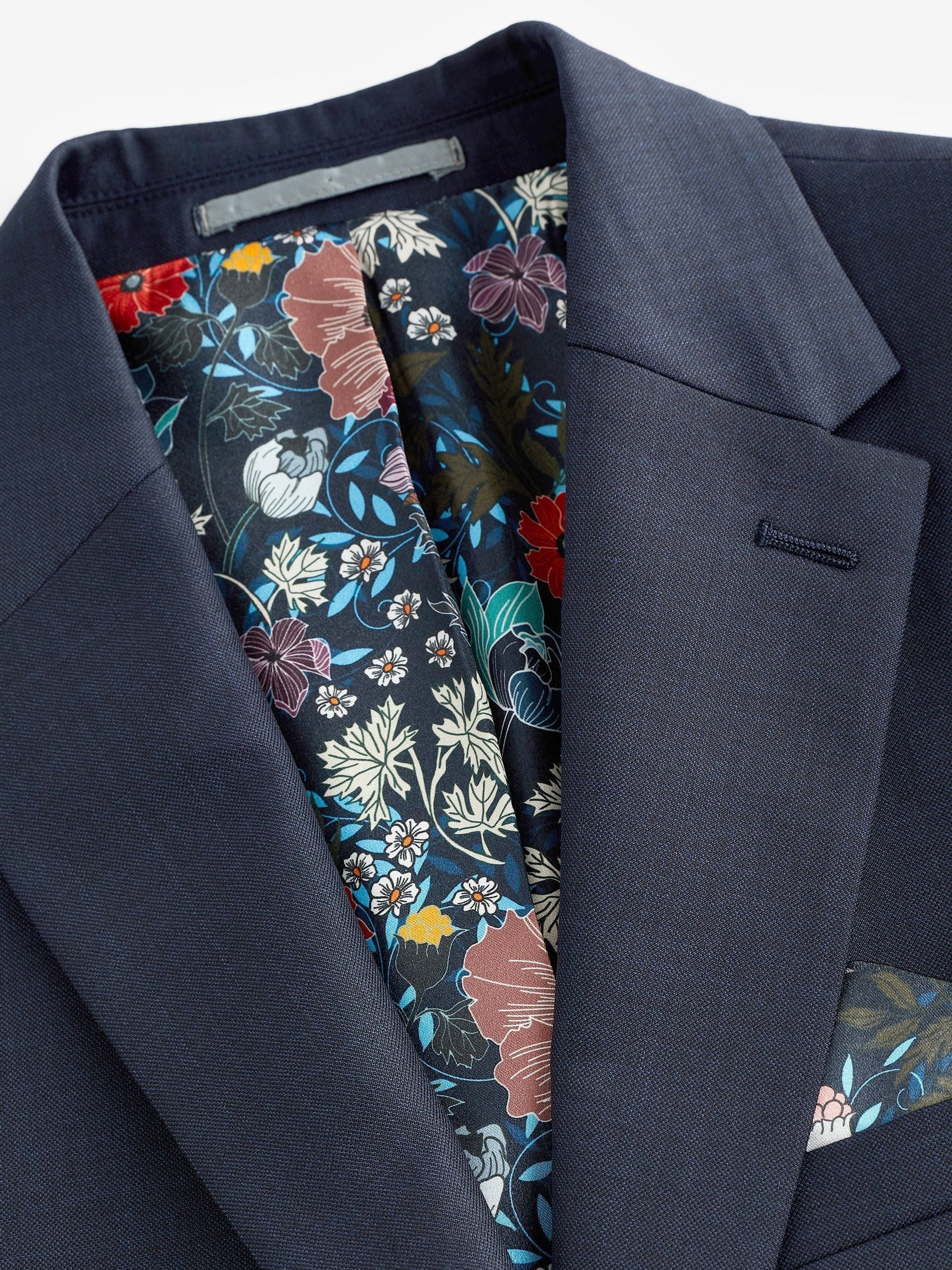 Buy Navy Blue Slim Signature Cerruti 100% Wool Sharkskin Buy Navy Blue Slim Signature Cerruti 100% Wool Sharkskin