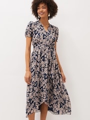 Phase Eight Zendaya Blue Floral Dress - Image 1 of 7