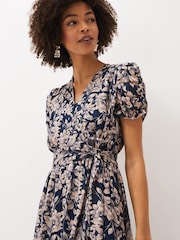 Phase Eight Zendaya Blue Floral Dress - Image 5 of 7