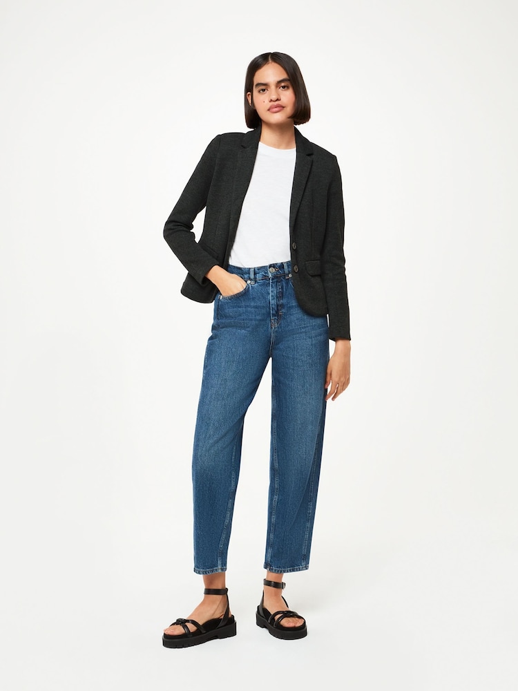 Gris - Veste Whistles slim en jersey - Image 3 of 5