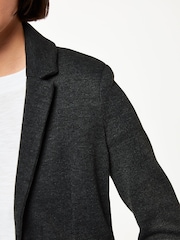 Whistles Grey Slim Jersey Jacket - Image 4 of 5