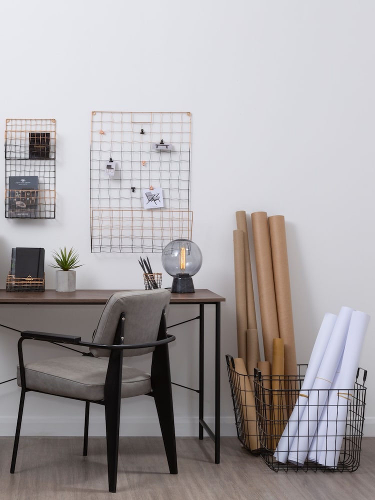 Essentials by Premier Black Black Wire Storage Baskets - Image 1 of 4