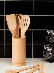 Maison by Premier Natural Kyoto Kitchen Tool Set 6 Utensils Holder - Image 2 of 2