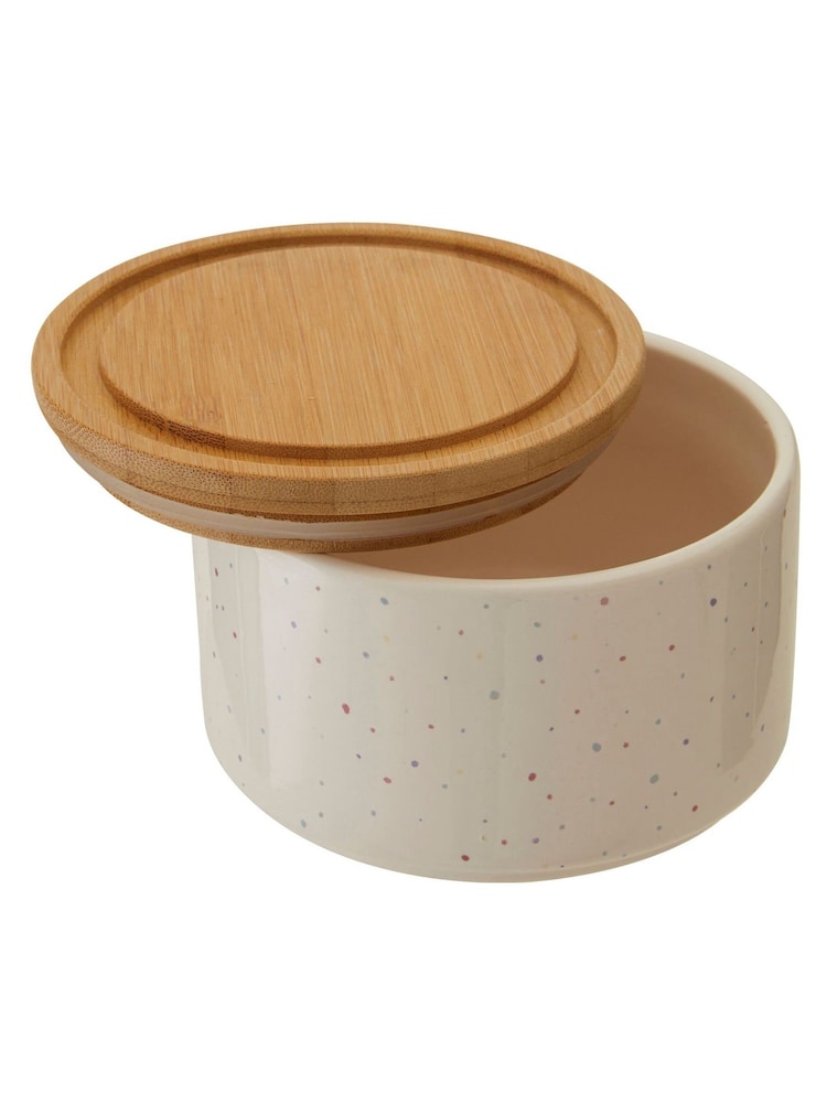 Interiors by Premier Natural Fenwick Stackable Canisters - Image 1 of 4 Interiors by Premier Natural Fenwick Stackable Canisters - Image 1 of 4