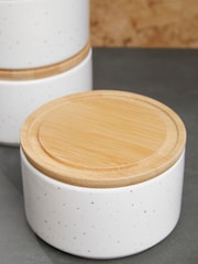 Interiors by Premier Natural Fenwick Stackable Canisters - Image 3 of 4