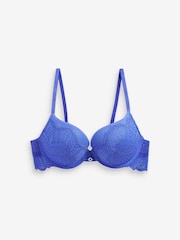 Lipsy Glamour Lace Padded Balcony Bra - Image 5 of 5
