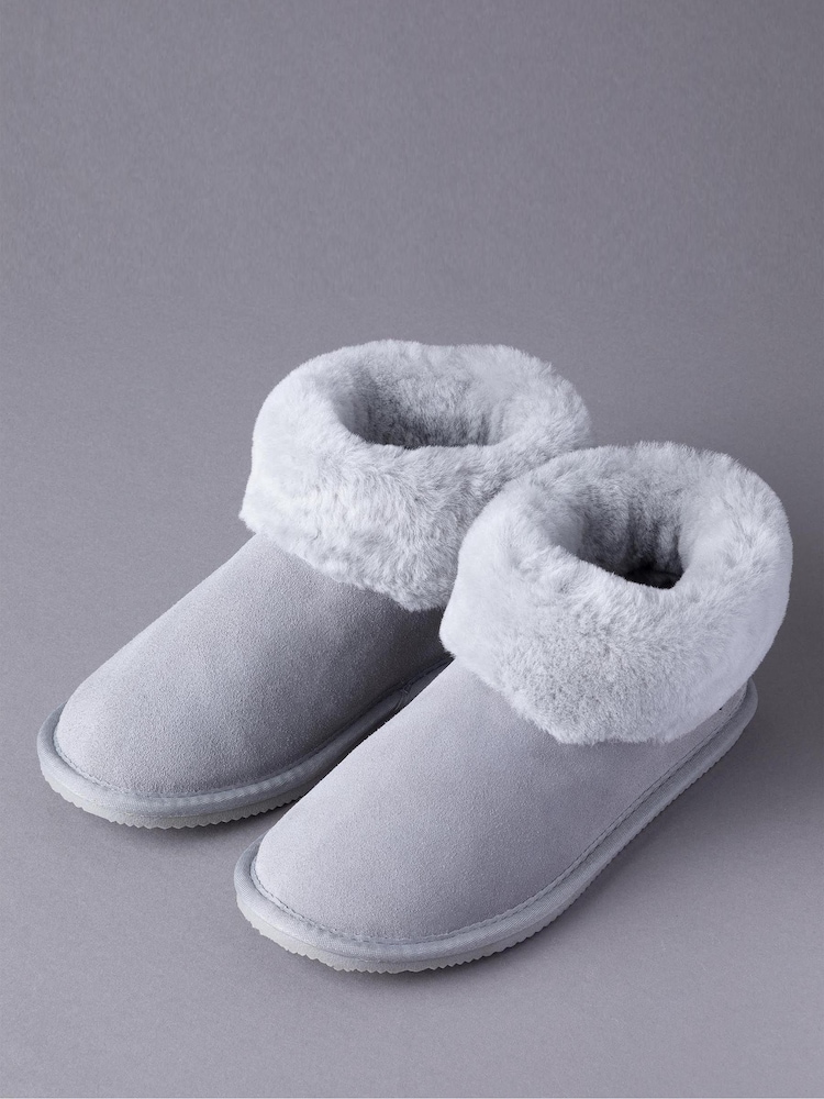 Svetlo siva - Lakeland Leather Ženske copate iz ovčje kože gležnjarji - Slika 1 iz 5 Svetlo siva - Lakeland Leather Ženske copate iz ovčje kože gležnjarji - Slika 1 iz 5