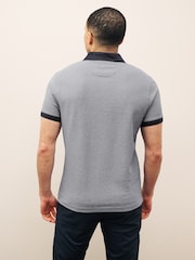 أزرق داكن أزرق - قميص بولو رياضي من القطن 100% للرجال من ‎Barbour®‎ - صورة 2 من 5