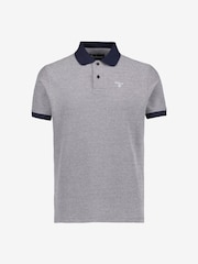 أزرق داكن أزرق - قميص بولو رياضي من القطن 100% للرجال من ‎Barbour®‎ - صورة 5 من 5