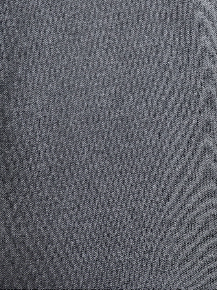 Barbour® Charcoal Grey 100% Cotton Essential Long Sleeve Sports Polo Shirt - Image 8 of 8