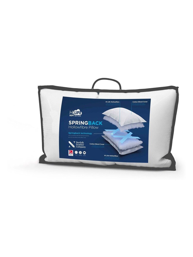 Norfolk Feather Company Springback Hollowfibre Pillow - Image 1 of 1
