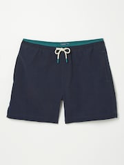 FatFace Mens Blue Trevose Plain Swimmers - Image 1 of 4