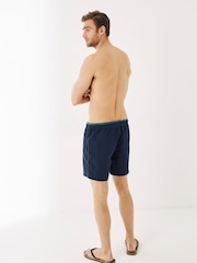 FatFace Mens Blue Trevose Plain Swimmers - Image 3 of 4