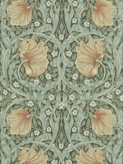 Morris & Co. Green Pimpernel 10.05M Wallpaper - Image 2 of 2