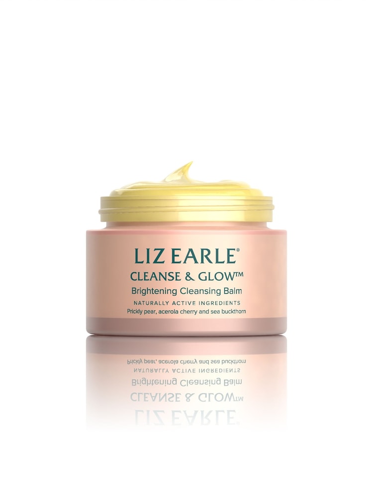 Liz Earle Cleanse & Glow Brightening Cleansing Balm 100ml - Image 1 of 6 Liz Earle Cleanse & Glow Brightening Cleansing Balm 100ml - Image 1 of 6