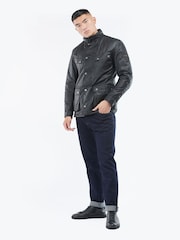 Barbour® International Duke Waxed Jacket - Image 3 of 8
