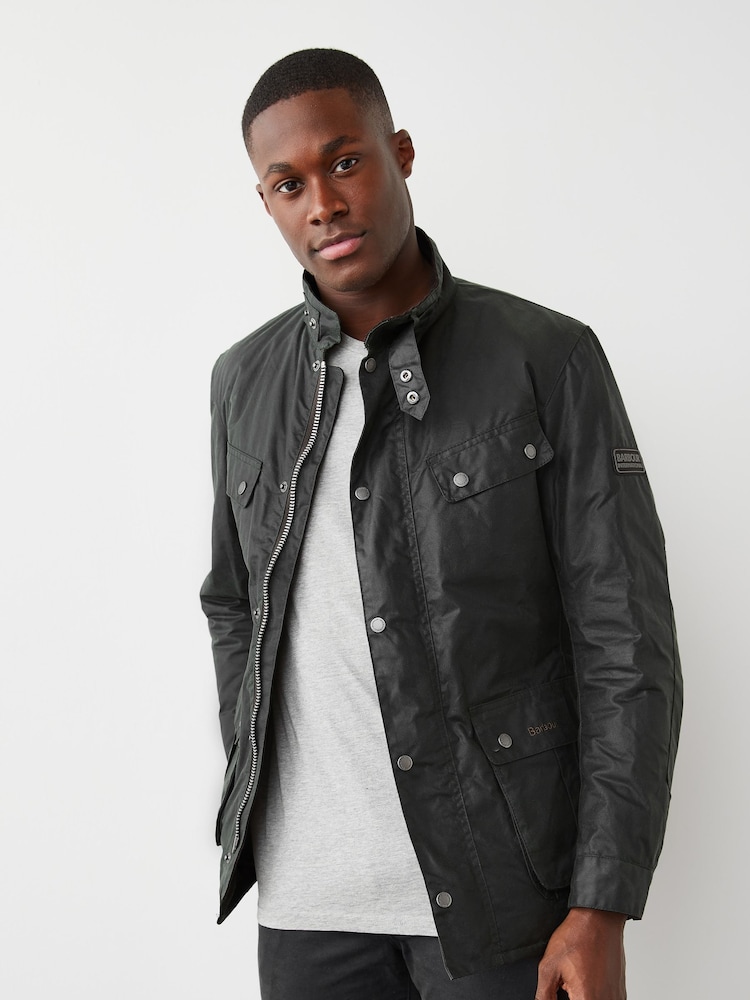 Barbour® International Duke Waxed Jacket - Image 1 of 6