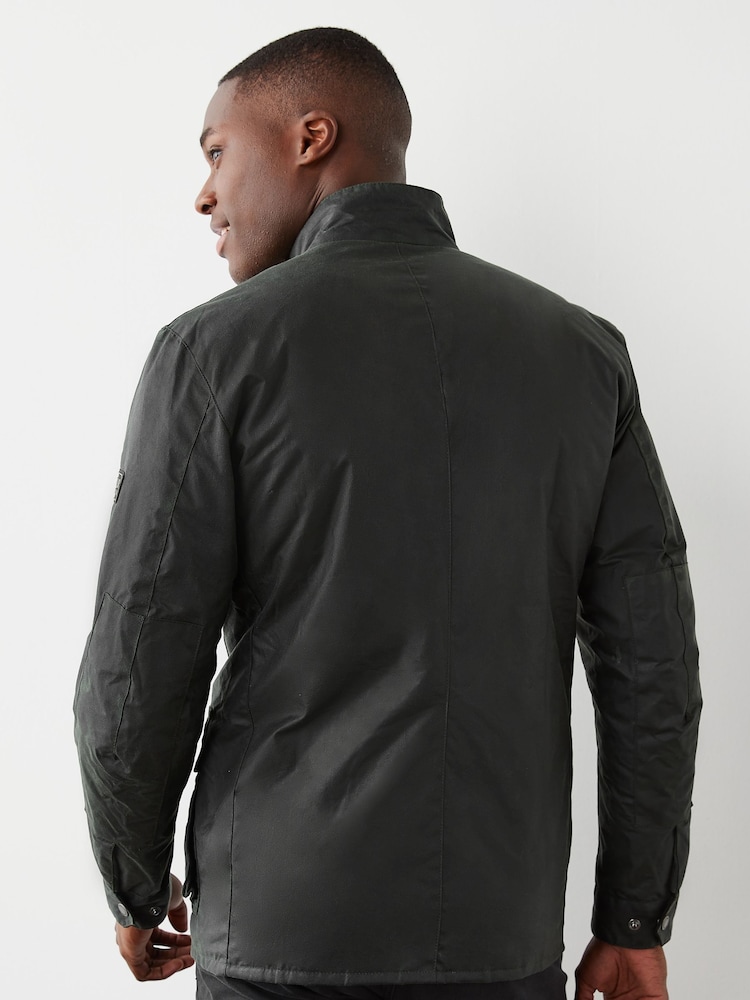 Barbour® International Duke Waxed Jacket - Image 2 of 6