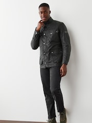 Barbour® International Duke Waxed Jacket - Image 3 of 6