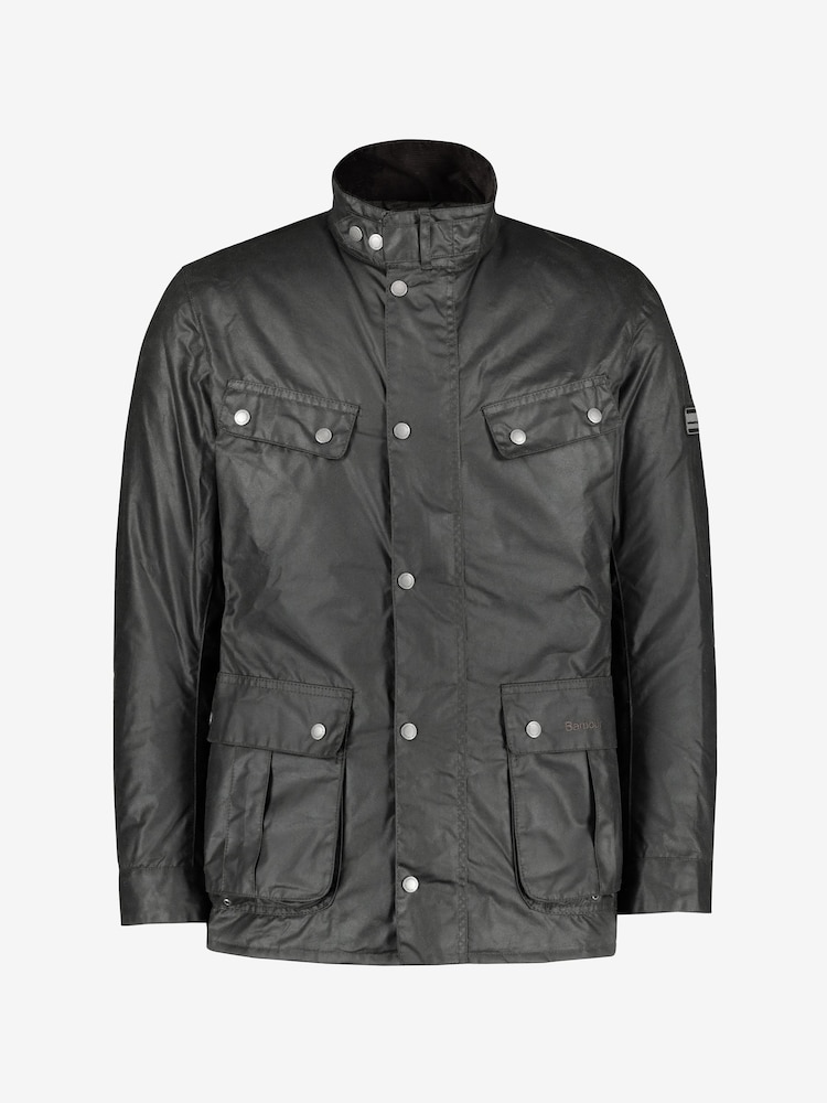 Barbour® International Duke Waxed Jacket - Image 6 of 6