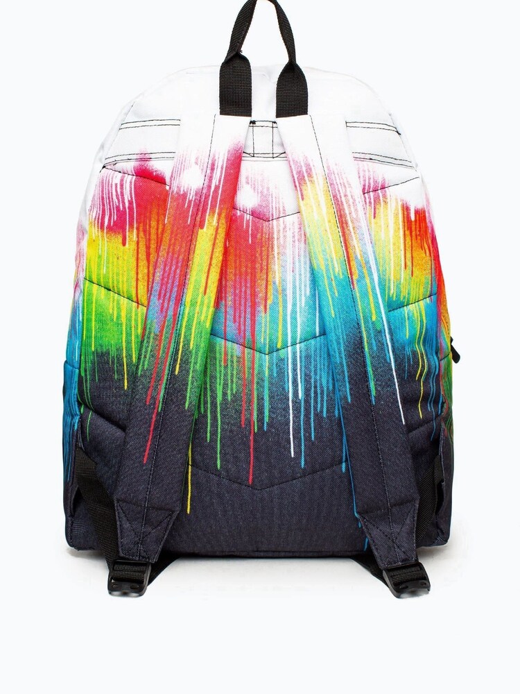 Hype. Red Multi Drip Backpack - Image 3 of 7