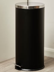 Maison by Premier Black 30Ltr Pedal Bin Matte Black - Image 1 of 3